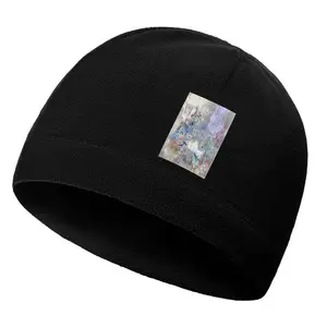 Customizable Cycling & Outdoor Fleece Beanie | Windproof Thermal Headwear for Skiing, Hiking, Daily Commute