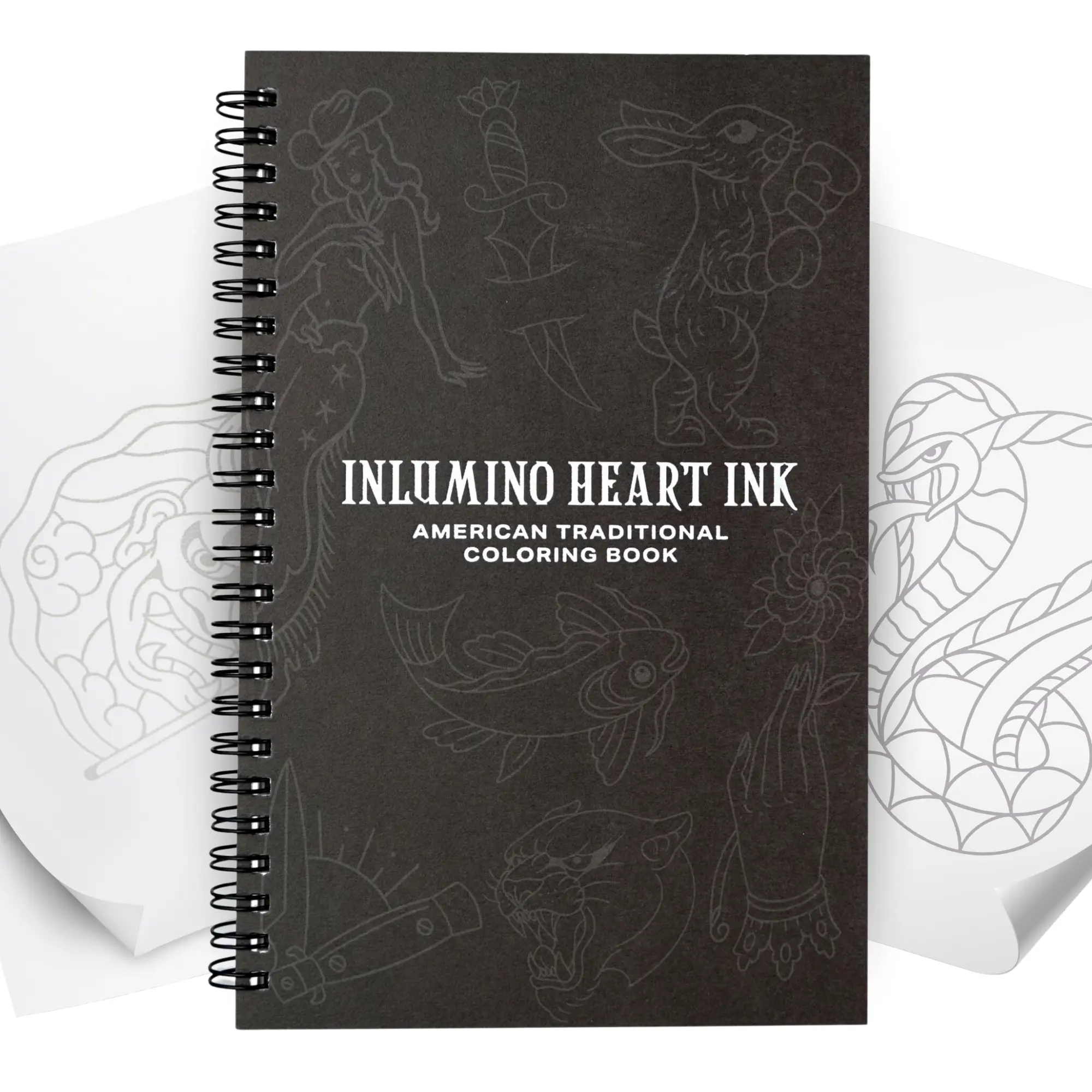 American Traditional Coloring Book