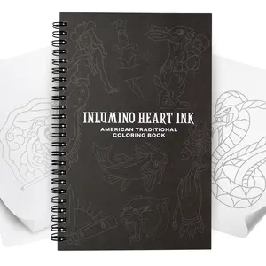 American Traditional Coloring Book