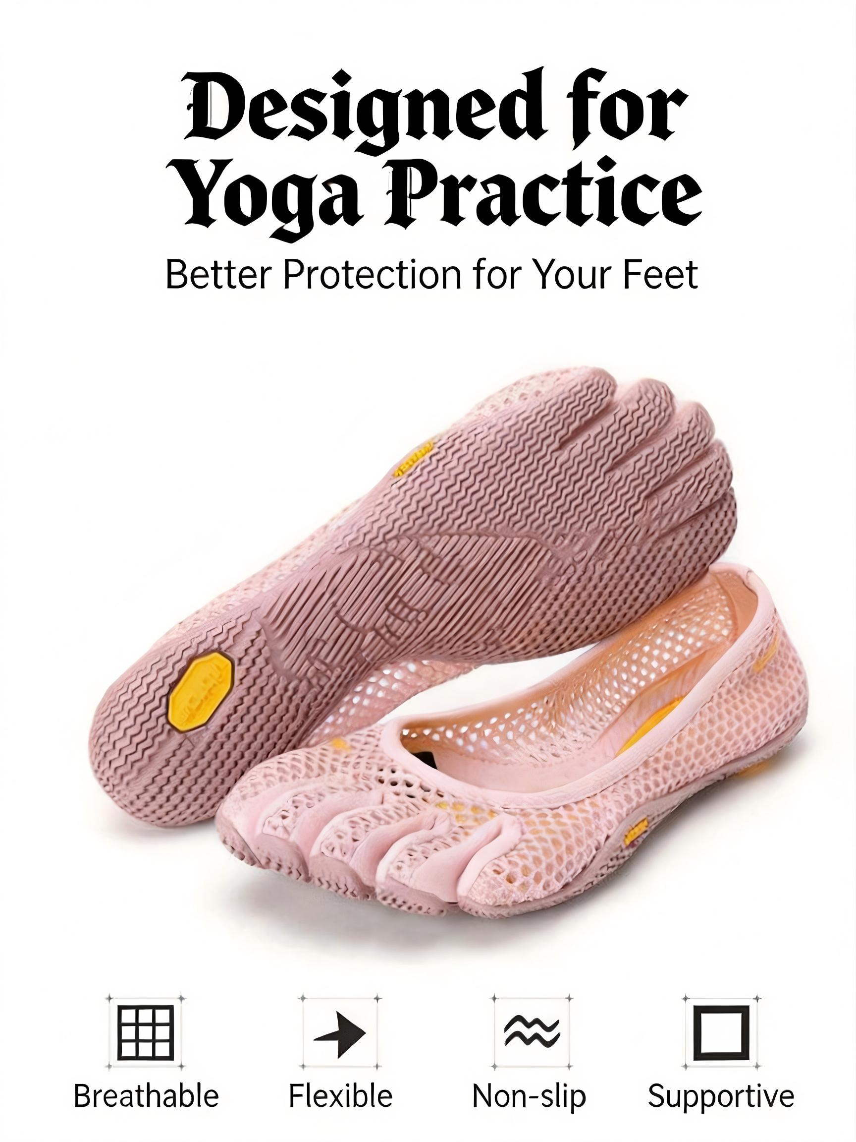 Women’s Five Fingere Shoes Yoga & Pilates Shoes – Breathable Mesh Barefoot Sneakers for Running, Dance & Fitness | Non-Slip, Lightweight, Comfortable