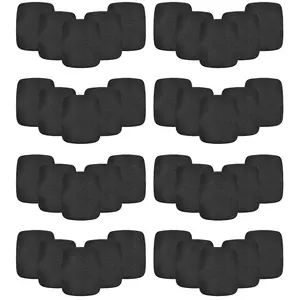 Microphone Sponge Cover, Windproof Cover, Thickened Color Ring Microphone Sponge Cover, Windsreens & Pop Filters for Microphone