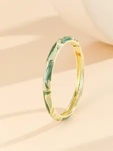 Women's Fashion Bangle Bracelet, Stackable Bracelet, Geometric Pattern Design, Casual Style Jewelry Accessory for All Seasons Wear, Fashionable Bangle