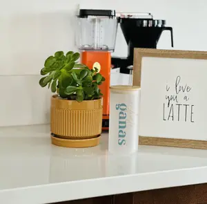 Clandestina 20 oz Frosted Glass Tumbler - Echale Ganas