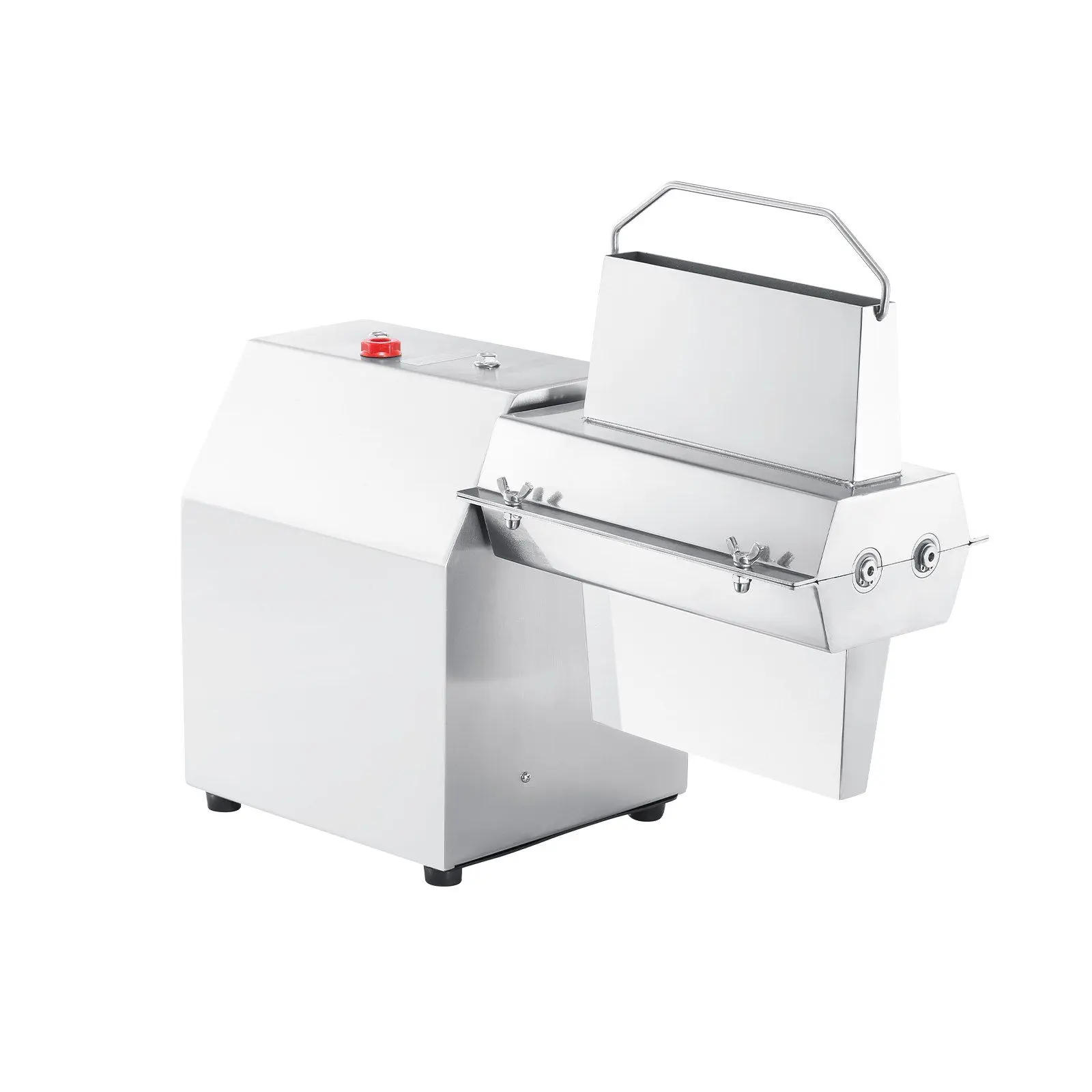 VEVOR Commercial Electric Meat Tenderizer Machine, 750W Heavy Duty 304 Stainless Steel Cooking Tool with Tong + Brush, Tray, Quick Start, 0.12"-0.87" Thickness Capacity for Beef, Pork, Poultry, Fish