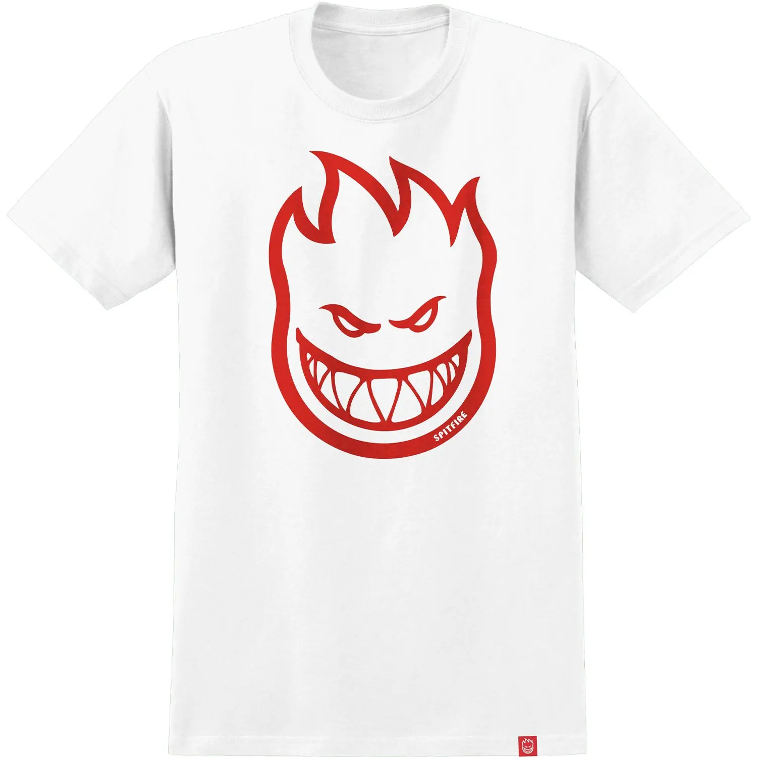 Spitfire Wheels Shirt Bighead White/Red
