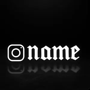 (Seagram) Social Media Decal