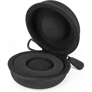 Travel Watch Case Single Storage Box for Wristwatches &  Watches up to 50mm, Black