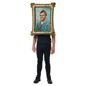 Van Gogh Self Portrait Inflatable Painting Costume