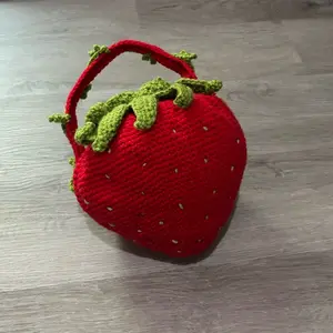 Handmade strawberry purse