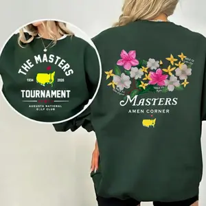 [SALE OFF 50%] 2026 Masters Golf Amen Corner Augusta Sweatshirt/Tshirt, Soft Vintage T-Shirt, Masters Golf Tee Casual Menswear, Size S-4XL ZJS