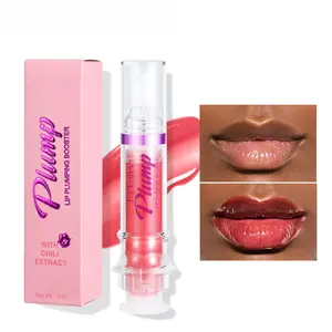 Lip Enriching Lipstick, Spicy Lip Enriching Effect, Moisturizing and Nourishing Lip Gloss, Plump, High Gloss, Plump Gloss Lip Gloss, Female Special Lip Gloss Girl - 5ml