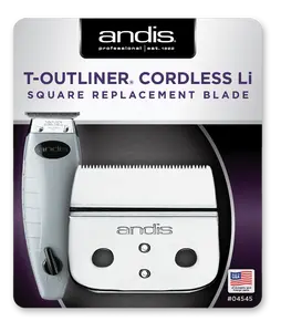 Andis Cordless T-Outliner Square Blade