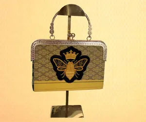 Book Purse- Vintage Queen Bee