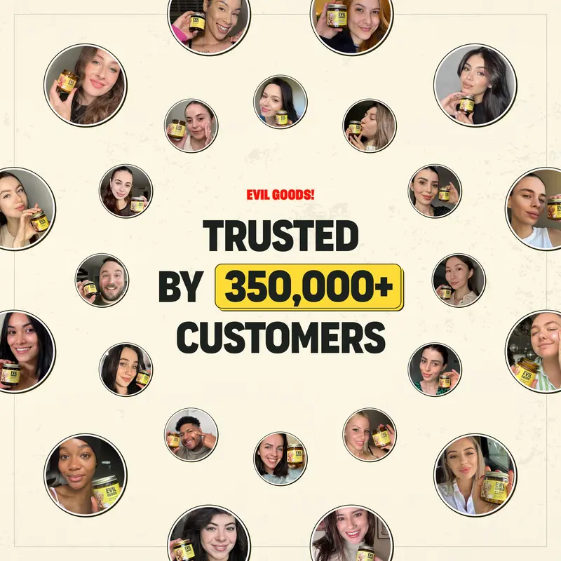 EVIL GOODS! Whipped Beef Tallow & Manuka Honey Organic Nourishing Face Cream Moisturizer Body Lotion Skin Care Lip Balm Hydrating Moisturizing 100% Natural Ingredients - Oil 2