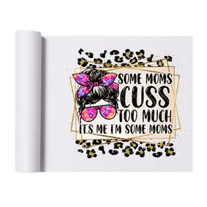 Some Moms Cuss Too Much - Direct Print Film Transfer for T-Shirts, Cotton, Polyester & Blends - High-Quality Print