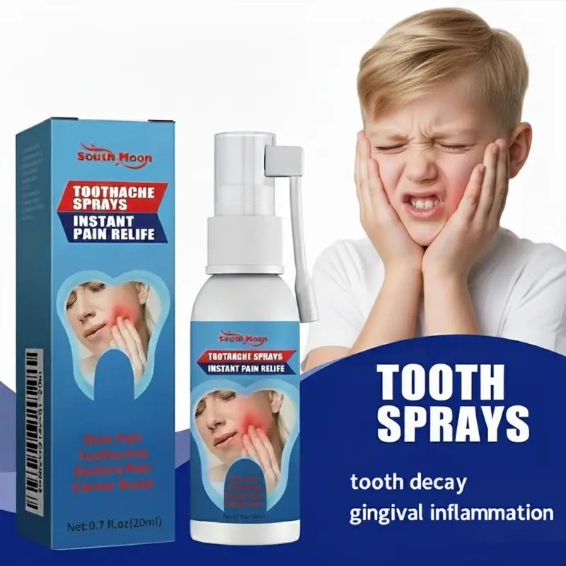 Oral Care Spray –Helps freshen breath, supportsgum comfort, soothes oral irritation, Gentle Formula for DailyUse