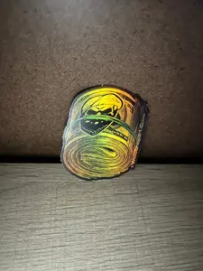 Roll Of Cash Gold Edition Sticker - High-Quality Design for Cash Handling and Loyalty