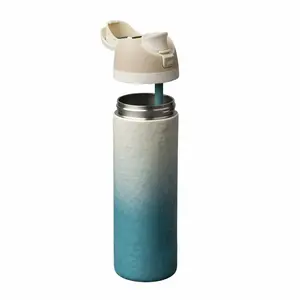 30oz Insulated Tumbler – Double Wall Vacuum-Sealed Water Bottle with Straw – Stylish Portable Travel Mug