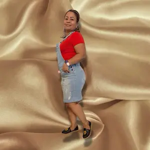 Denim skirt overalls