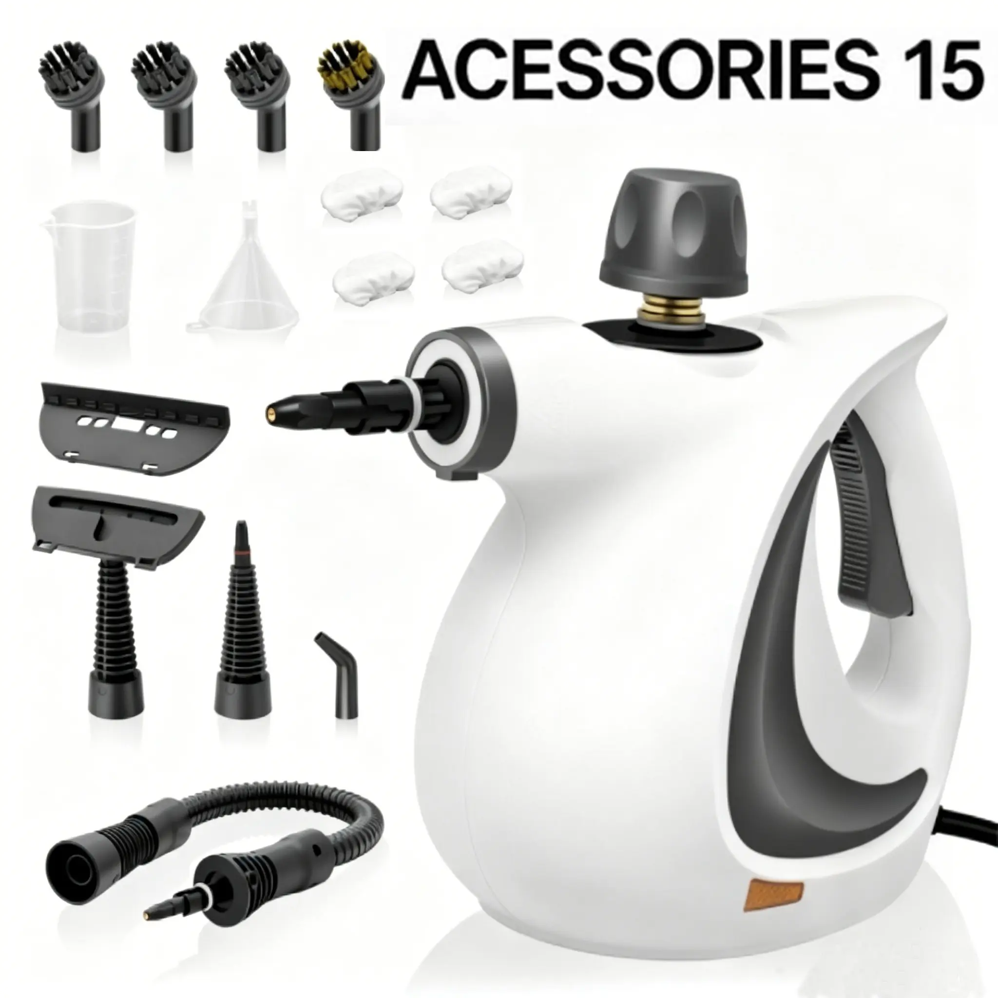 Summerclean 2026 High-Power Handheld Steam Cleaner - Portable Pressurized All-Natural No-Chemical Household Cleaning Machine, Safe for Family, Ideal for Deep Cleaning Oven, Grill, Car Seats - Memorial Day Ready Electric Appliance Tool