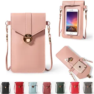 Small Crossbody Bags for Women, Touchscreen Crossbody Cell Phone Bag Wallet Purses