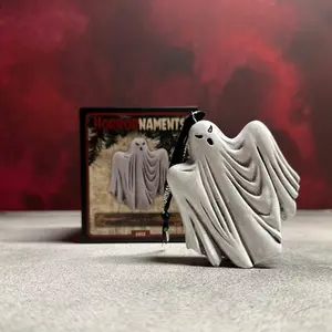Ghost Horror Ornament (Horrornament)
