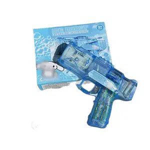 New Arrival Cartoon Bubble Gun with Cute Shape Blowing Automatic Bubbling Machine Toy Outdoor Play for Children