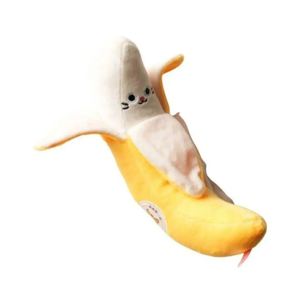 MUNCHEE Catnip-Filled Banana Toy