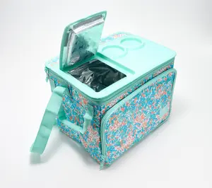 California Innovations 40 Can Collapsible Cooler w/ Table top Lid California Innovations 40 Can Collapsible Cooler w/ Table top Lid