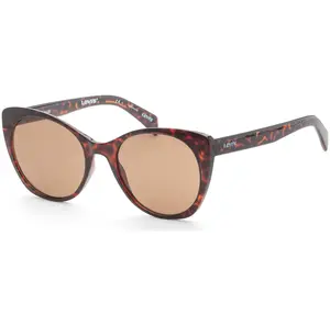 Levi's Women's 55 mm Havana Sunglasses LV1015S-0086-55