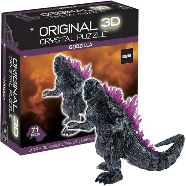 BEPUZZLED - Godzilla 3D Crystal puzzle  [COLLECTIBLES] Puzzle