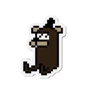 Funny Freddy Fazbear Pixel Art Magnet