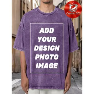 Custom Photo/Graphics Personalized T-Shirt - Heavyweight Cotton T-Shirt - Add Your Design - Men's and Women's Soft Crew Neck Short Sleeve Shirt - Custom Apparel for Corporate Events, Team Uniforms, Gifts - Washable and Durable Customized