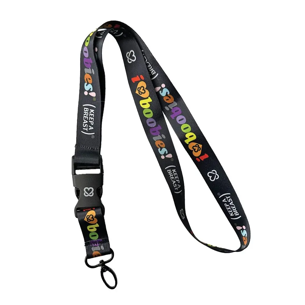 i love boobies! Progress Pride Lanyard