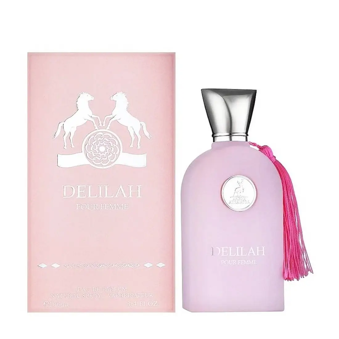 Maison Alhambra | Delilah | Women's Fragrance | 3.4 oz (100ml) | Eau de Parfum | Vanilla, Rose & Sweet Notes