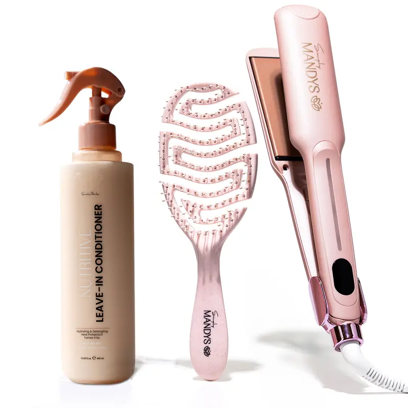 Flat Iron Styling Set