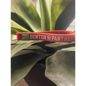 Benton Panthers Silicone Keychain