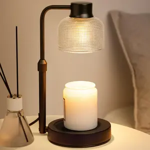 Adjustable Candle Warmer Lamp: Birthday Gifts for Women fits All Candle Jar Home Decor - Wax Warmer for Scented Wax Gifts for Wife Mom Girlfriend Christmas New Year Light Vintage