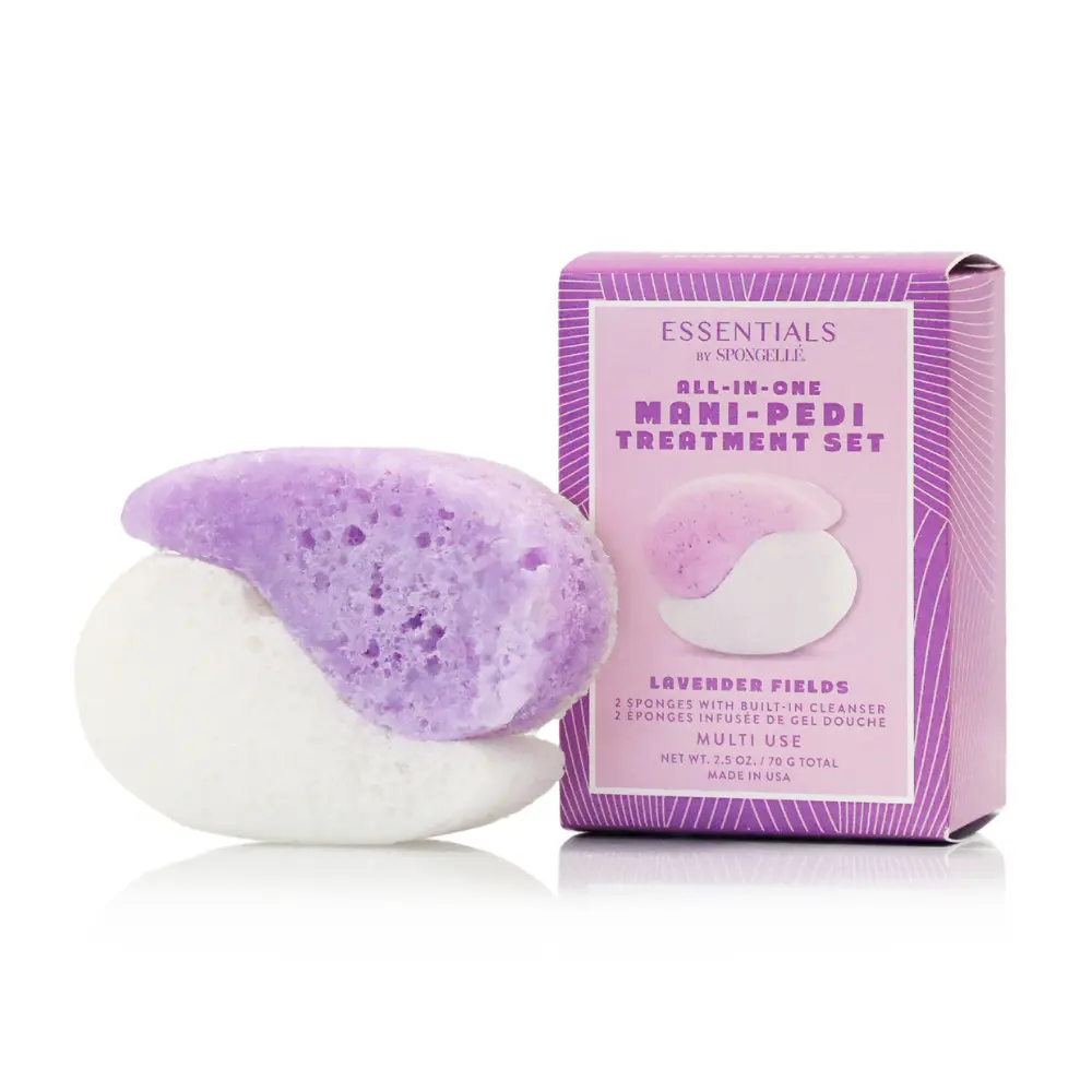 Lavender Fields Bliss Mani-Pedi Treatment Set Essentials