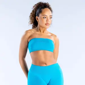 DF Set: Beautiful Back Vest, Strapless Tube Top Bra with Chest Pads for Yoga and Fitness