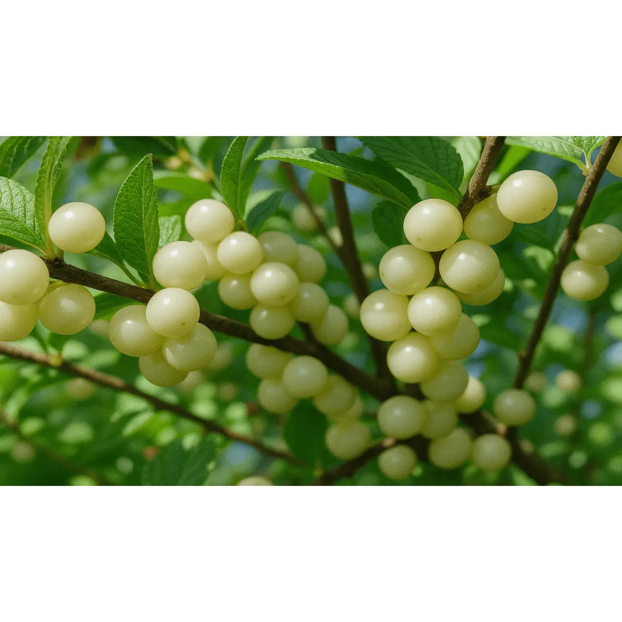 "Jules" White Nanking Cherry