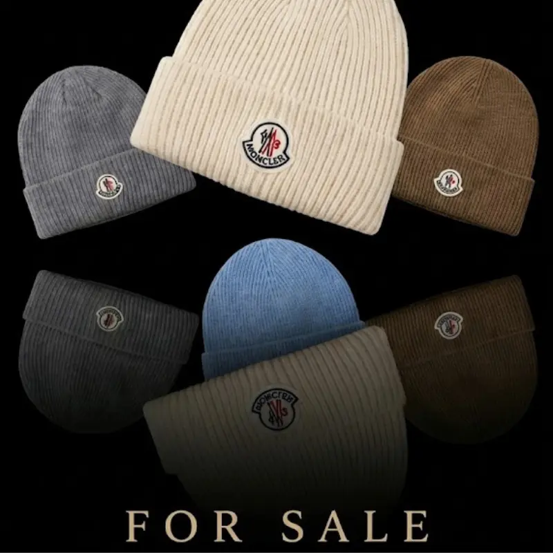 New Era Beanie Hat for Men and Women - Ribbed Knit with Logo Patch, Available in Multiple Colors, Ideal for Fall & Winter