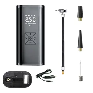 Automatic Air Pump LED Display Air Compressor Intelligent Multifunctional Air Pump Wireless for Vehicle Motorcycle