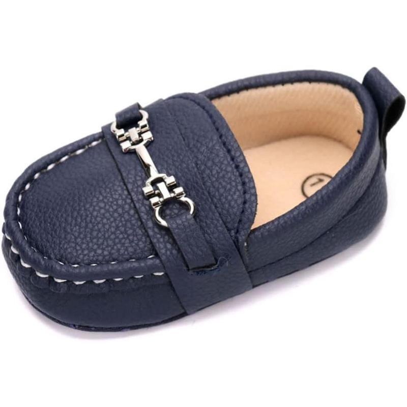 L-A6   Baby Loafers for Girls and Boys: Classic Prewalker & Crib Dress Shoes