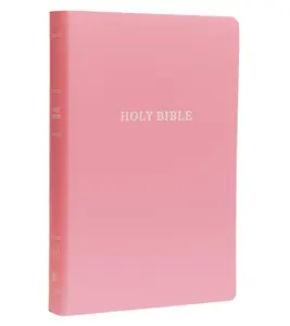KJV Holy Bible: Gift and Award, Pink Leather-Look, Red Letter, Comfort Print: King James Version Imitation Leather