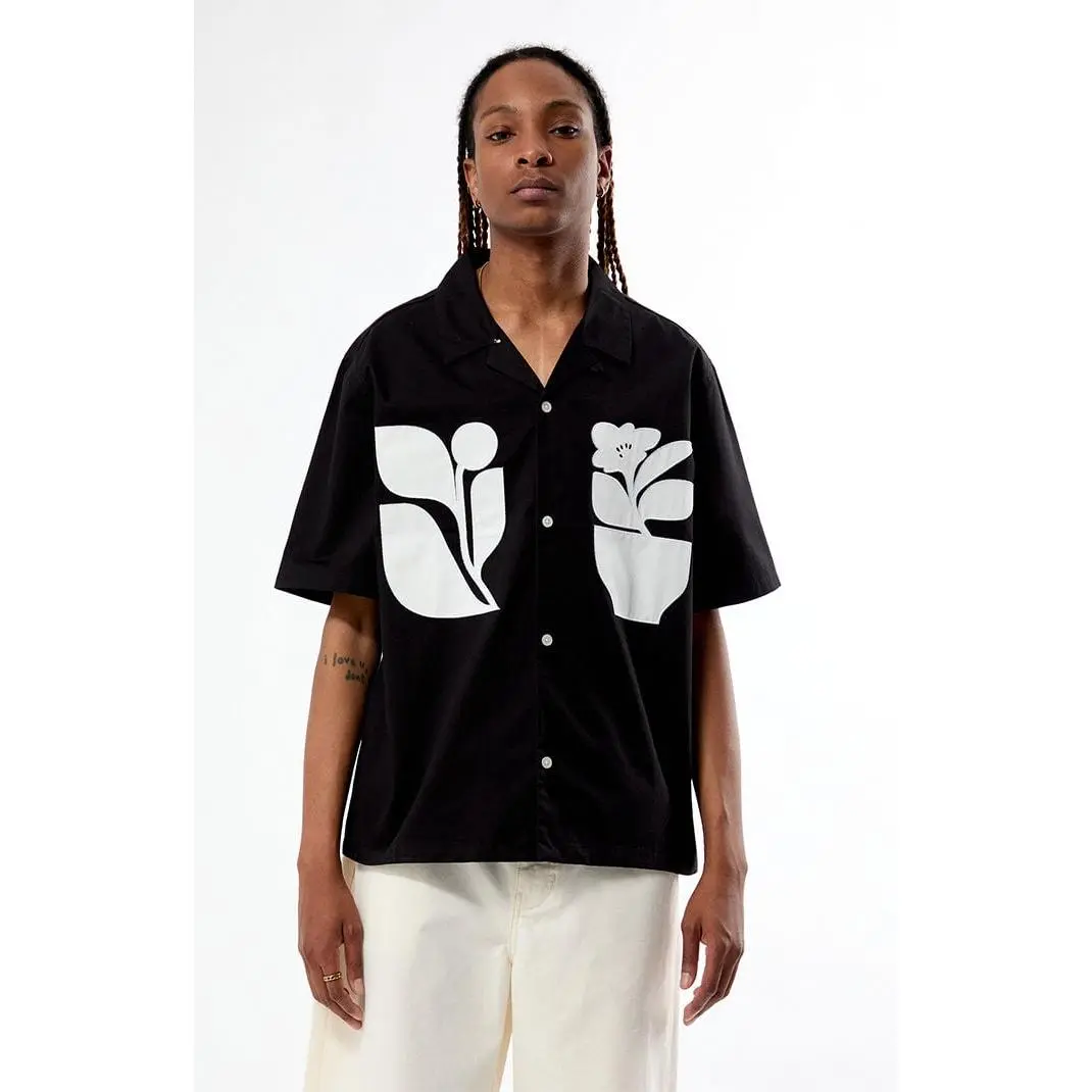 Pacsun Men's Pebble Woven Camp Shirt