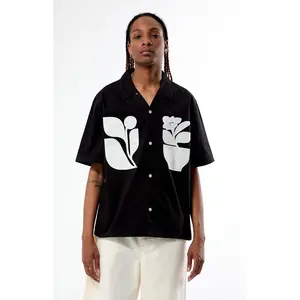 Pacsun Men's Pebble Woven Camp Shirt