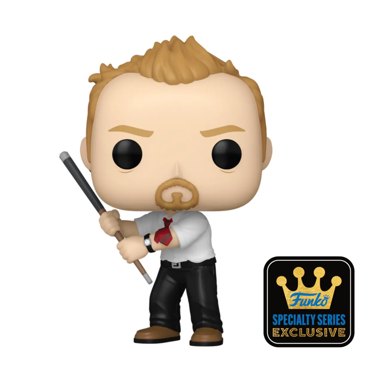 Shaun of the Dead Shaun with Pool Cue Funko Pop! Specialty Series Vinyl Figure #1660