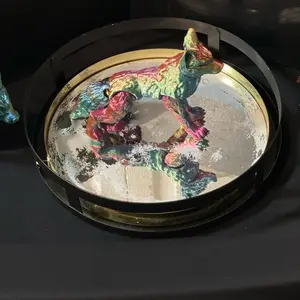 Articulated fidget wolf 3d printed