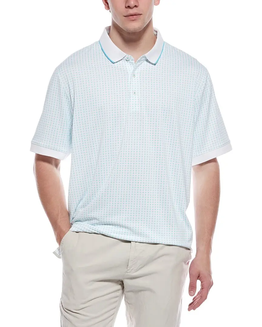 Ashworth Micro Paisley Polo Shirt